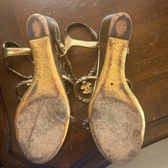 Chanel Sandals size 7 1/2 - Picture 4 of 5